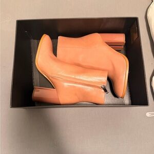 Coach Dusty Rose Brielle Heeled Boots